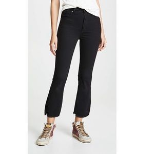 Levi’s Mile High Crop Flare in black size 24